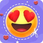 funny emoji - emoji maker android application logo